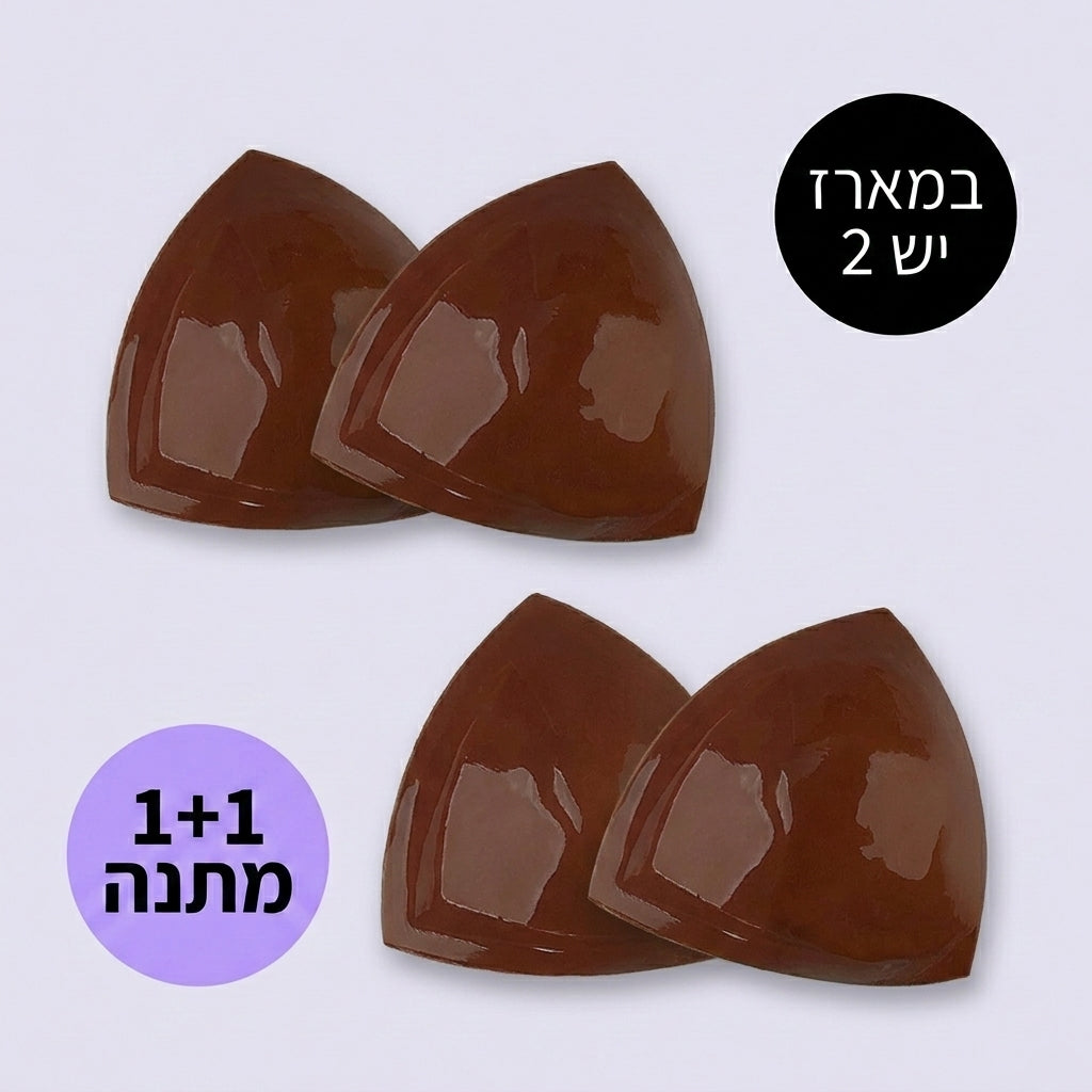 מדבקת הרמה לחזה- בלתי נראות מתחת לכל בגד